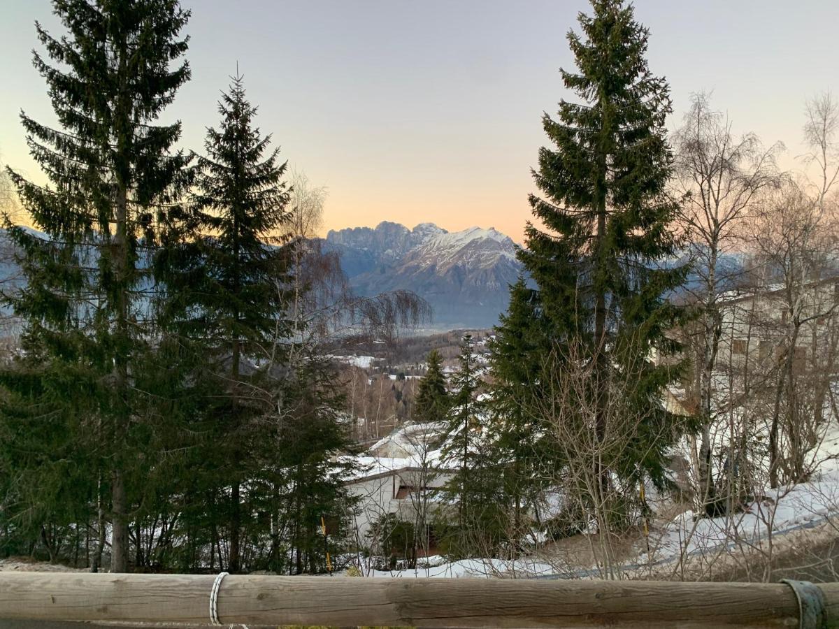 Appartamento Tipico Vista Dolomiti Nevegal Ngoại thất bức ảnh